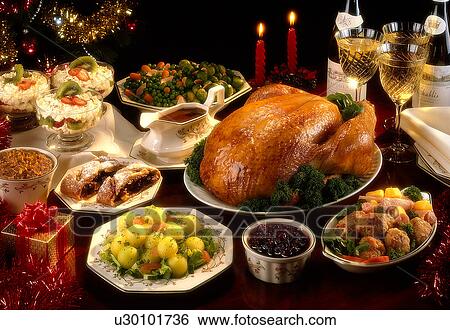 Christmas spread View Large Photo Image Stock Photograph - Christmas spread. Fotosearch