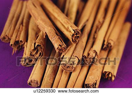 Stock Image - Cinnamon Sticks - Non Exclusive. Fotosearch