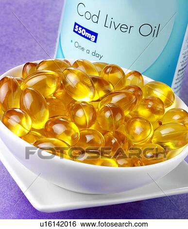 Cod Liver Oil Capsules - Non Exclusive View Large Photo Image Stock Photograph - Cod Liver Oil Capsules - Non Exclusive. Fotosearch