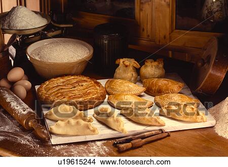 Picture - Cornish Pasties - Non Exclusive. Fotosearch