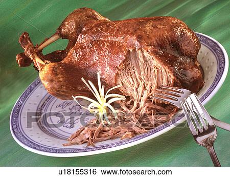 Stock Photograph - Crispy Aromatic Duck - Non Exclusive. Fotosearch