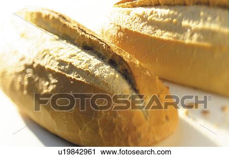 Stock Image - crusty bread rolls. Fotosearch