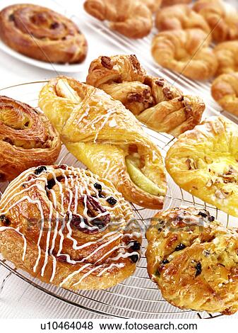 Danish Pastries - Non Exclusive View Large Photo Image Stock Photo - Danish Pastries - Non Exclusive. Fotosearch