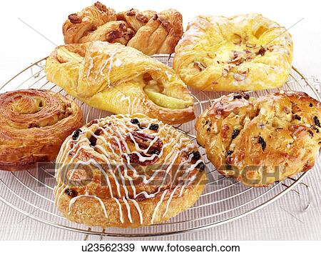 Stock Photo - Danish Pastries - Non Exclusive. Fotosearch