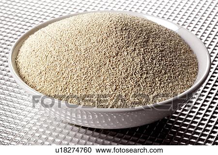 Stock Image - Dried Yeast - Non Exclusive. Fotosearch