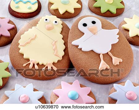 Easter Cookies Biscuits on Marble - Non Exclusive View Large Photo Image Stock Image - Easter Cookies Biscuits on Marble - Non Exclusive. Fotosearch