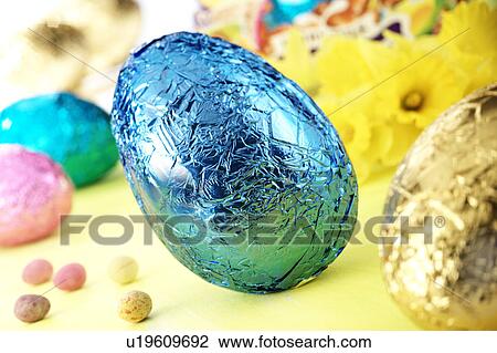 Stock Image - Easter eggs. Fotosearch
