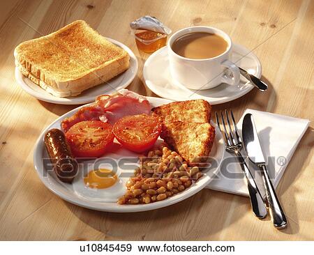 Stock Photo - english breakfast. Fotosearch