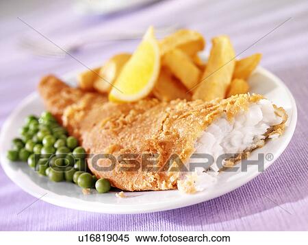 Fish And Chips - Non Exclusive View Large Photo Image Stock Photography - Fish And Chips - Non Exclusive. Fotosearch