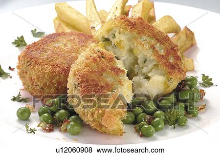 Stock Photo - Fish cakes. Fotosearch