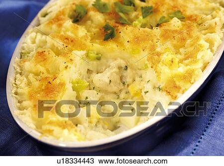 Stock Image - Fish Pie - Non Exclusive. Fotosearch