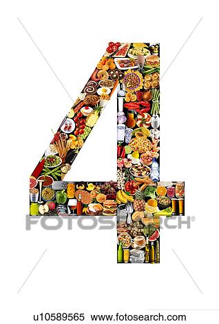 Foodfont Number on Black And White - Non Exclusive View Large Photo Image Stock Photography - Foodfont Number on Black And White - Non Exclusive. Fotosearch