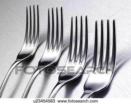Stock Image - Forks. Fotosearch