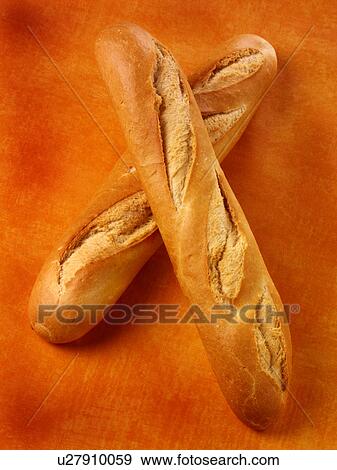 Stock Photo - French Bread Baguette - Non Exclusive. Fotosearch