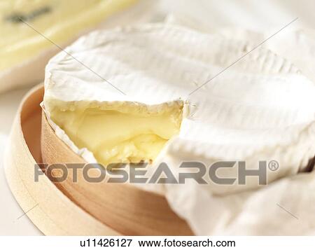 Stock Photo - French Cheese (Camembert) - Non Exclusive. Fotosearch