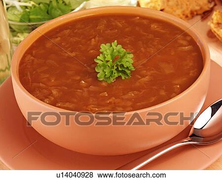 Stock Photo - French Onion Soup - Non Exclusive. Fotosearch