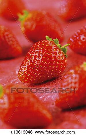Fresh Organic Strawberries View Large Photo Image Stock Photograph - Fresh Organic Strawberries. Fotosearch