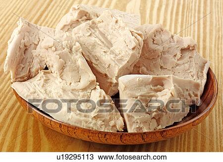 Stock Image - Fresh Yeast - Non Exclusive. Fotosearch
