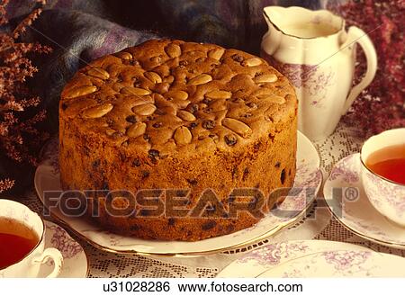 Stock Photograph - Fruit Cake - Non Exclusive. Fotosearch
