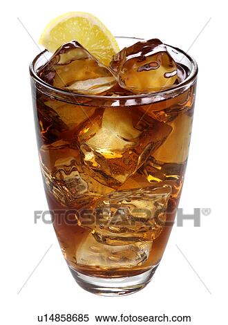 Glass Of Ice Tea Cut Out View Large Photo Image Stock Photography - Glass Of Ice Tea Cut Out. Fotosearch