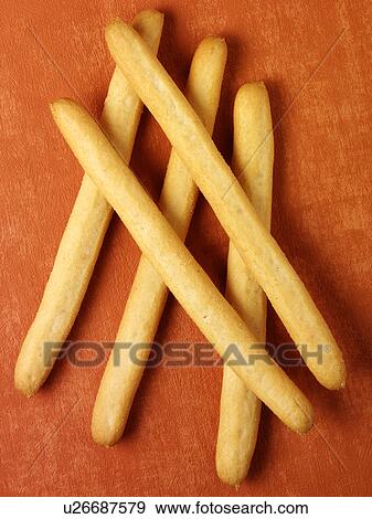 Stock Photo - Grissini Breadsticks - Non Exclusive. Fotosearch
