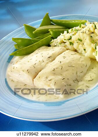 Haddock And Bechamel Sauce - Non Exclusive View Large Photo Image Stock Image - Haddock And Bechamel Sauce - Non Exclusive. Fotosearch