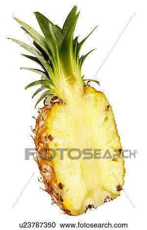 Half Pineapple - Non Exclusive View Large Photo Image Stock Image - Half Pineapple - Non Exclusive. Fotosearch