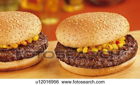 Stock Photograph - Hamburgers. Fotosearch