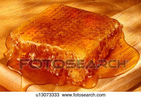Stock Image - Honeycomb. Fotosearch