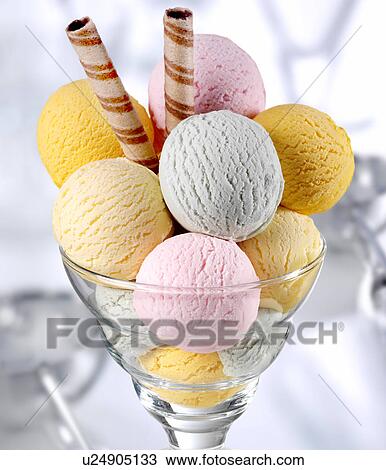 Ice Cream Sundae - Non Exclusive View Large Photo Image Stock Image - Ice Cream Sundae - Non Exclusive. Fotosearch