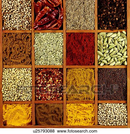 Stock Photo - Indian Spices - Non Exclusive. Fotosearch