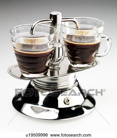 Stock Photo - Italian Espresso Maker - Non Exclusive. Fotosearch