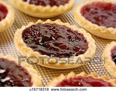 Stock Photo - Jam Tarts - Non Exclusive. Fotosearch