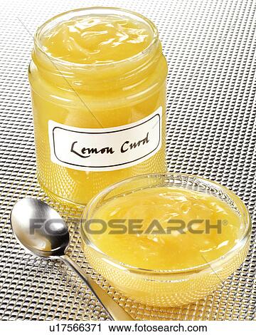 Stock Image - Lemon Curd - Non Exclusive . Fotosearch