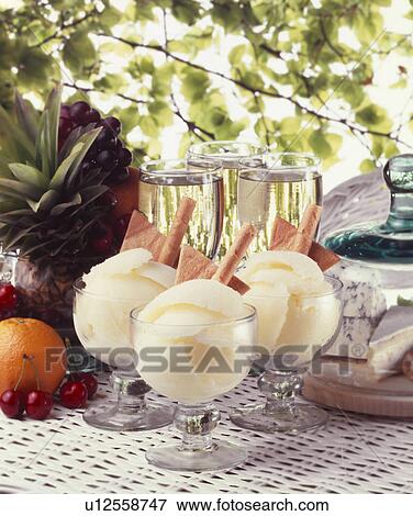 Lemon Sorbet - Non Exclusive View Large Photo Image Stock Photo - Lemon Sorbet - Non Exclusive. Fotosearch
