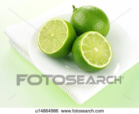 Stock Photograph - Limes. Fotosearch