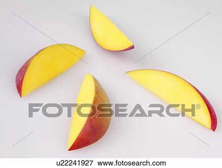 Stock Photo - Mango Segments - Non Exclusive. Fotosearch
