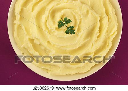 Stock Photo - Mashed Potatoes. Fotosearch