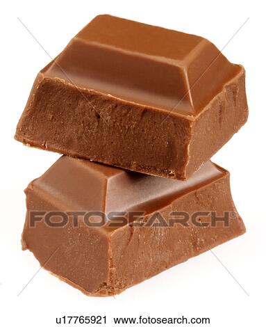 Milk Chocolate on White - Non Exclusive View Large Photo Image Stock Image - Milk Chocolate on White - Non Exclusive. Fotosearch