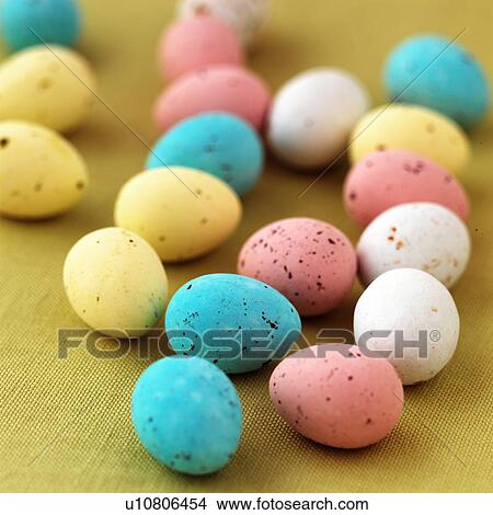 Mini easter eggs View Large Photo Image Picture - Mini easter eggs. Fotosearch