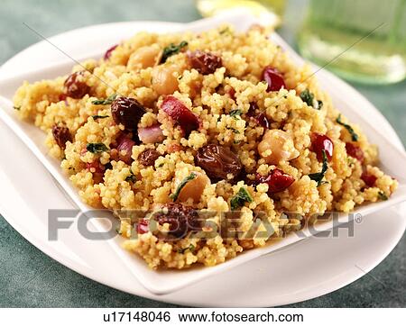 Moroccan Couscous Salad - Non Exclusive View Large Photo Image Stock Photograph - Moroccan Couscous Salad - Non Exclusive. Fotosearch