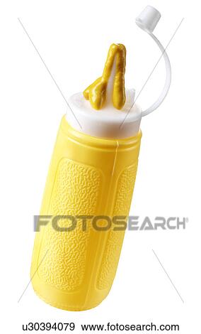 Mustard Bottle on White - Non Exclusive View Large Photo Image Stock Photo - Mustard Bottle on White - Non Exclusive. Fotosearch