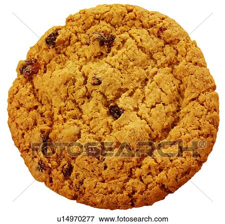Stock Photo - Oatmeal Cookie - Non Exclusive. Fotosearch