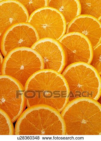 Stock Photo - Orange Halves - Non Exclusive. Fotosearch