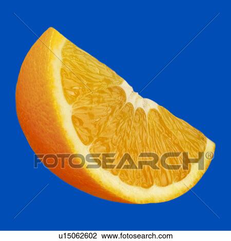Stock Image - Orange slice. Fotosearch