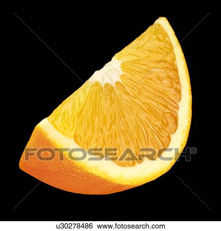 Stock Photograph - Orange slice. Fotosearch