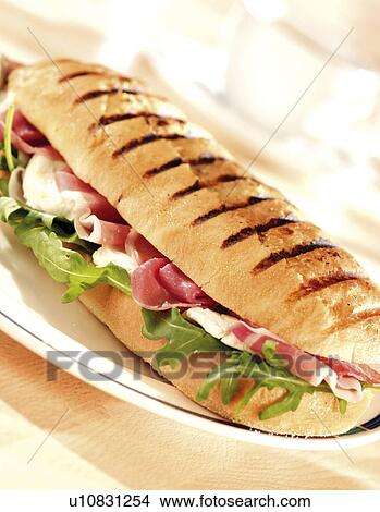 Picture - Pannini Sandwich - Non Exclusive. Fotosearch