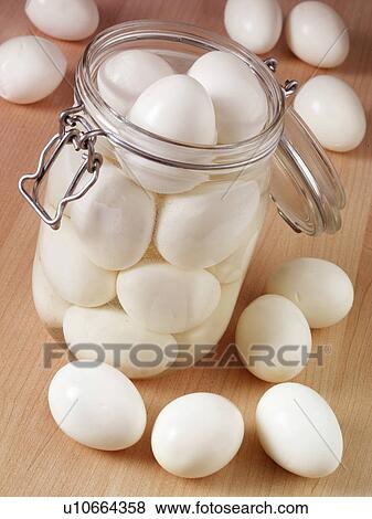 Stock Photo - Pickled Eggs - Non Exclusive. Fotosearch