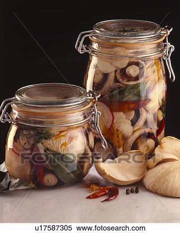 Stock Photography - Pickling Jars - Non Exclusive. Fotosearch