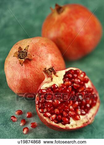 Stock Photo - Pomegranates - Non Exclusive. Fotosearch